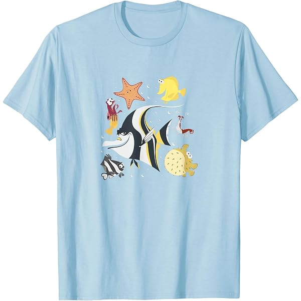 Amazon.com: Finding Nemo - Gill Skull Treasure Chest T-Shirt